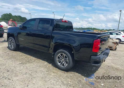 2022 Chevrolet Colorado 2Wd Short Box Wt z USA, uszkodzony, nr VIN 1GCGSBEN0N1145114